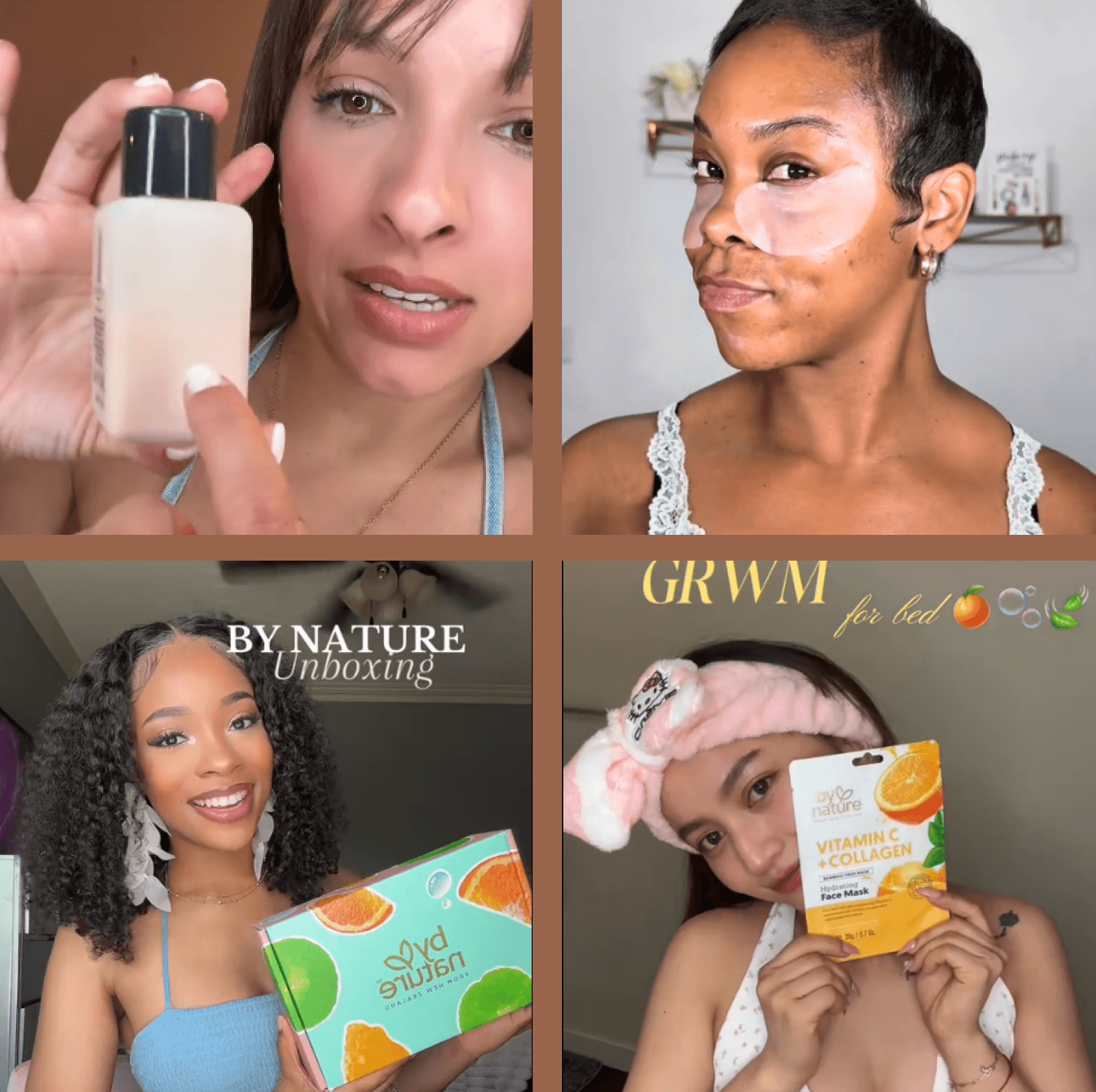 Creators using our partner brands